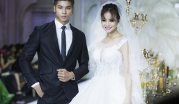 Hoa hậu Kiều Ngân lộng lẫy làm vedette thời trang